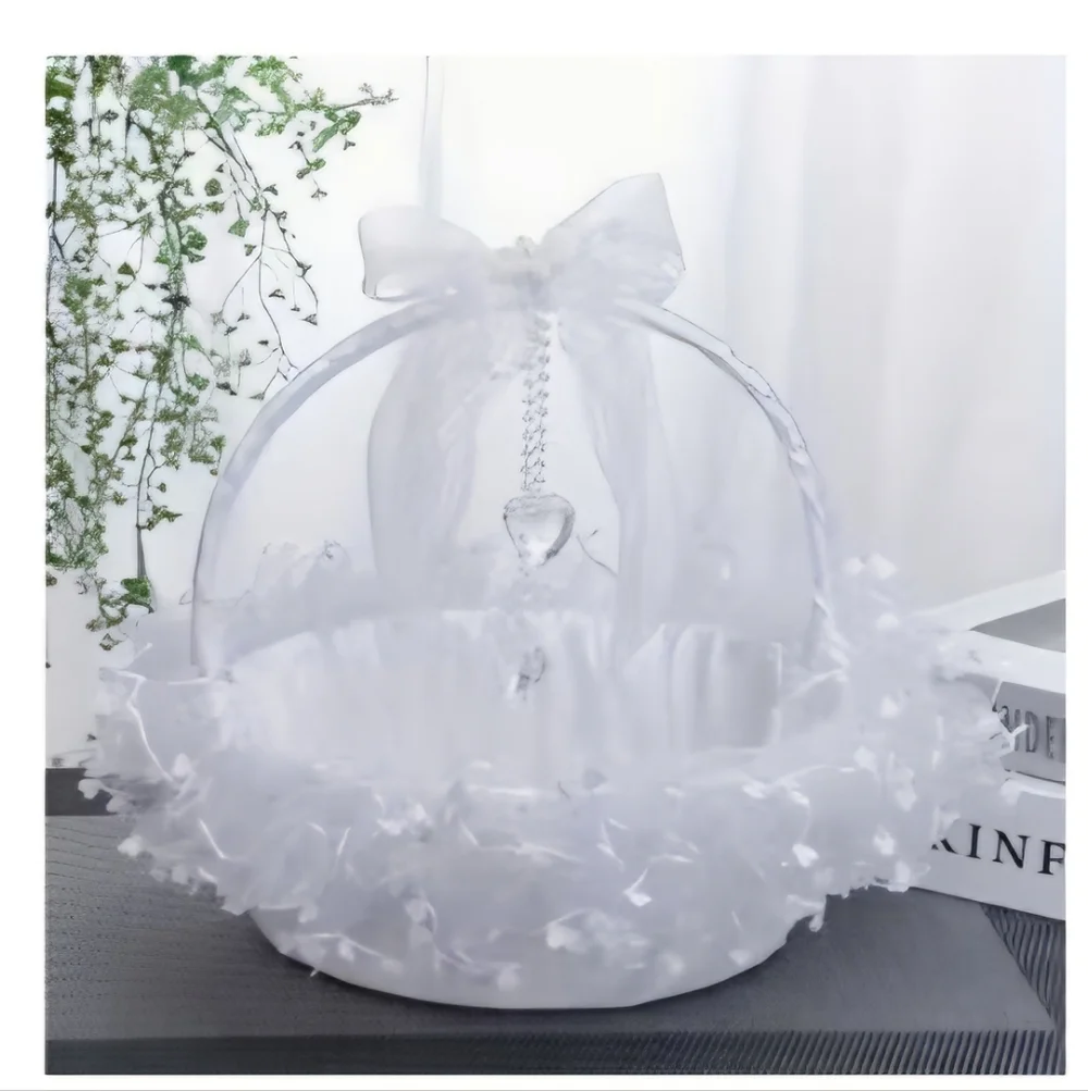 NEW WEDDING FLOWER BASKET